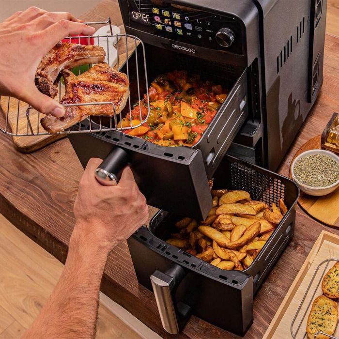 Friteuse à Air Cecotec Cecofry DuoLevel 10000 2400 W 10 L Noir 9