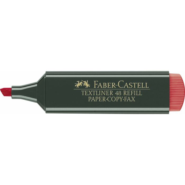 Surligneur Faber-Castell TEXTLINER 48 Rouge (10 Unités) 4 Surligneur Faber-Castell TEXTLINER 48 Rouge (10 Unités) 4