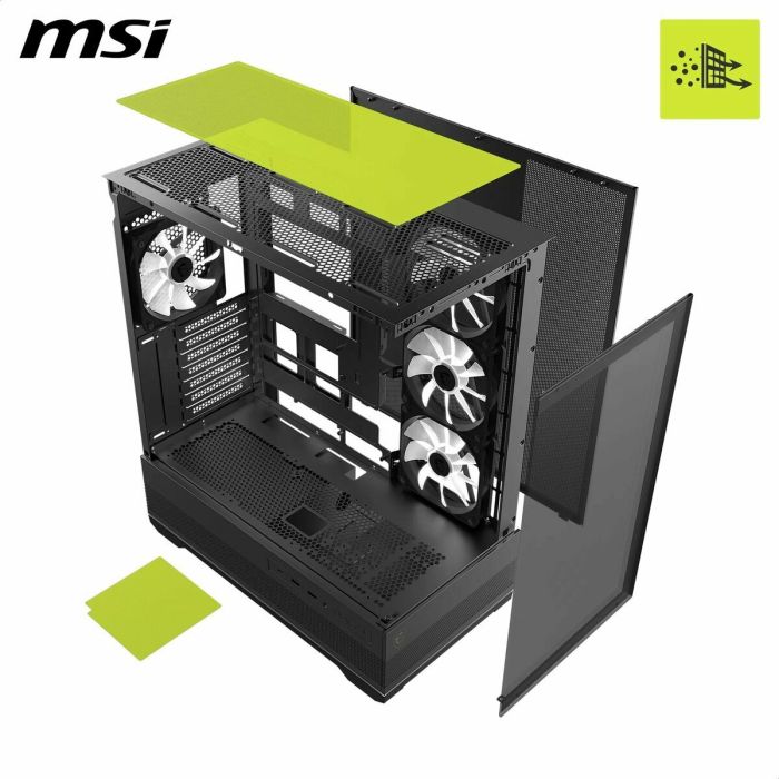 Boîtier ATX semi-tour MSI 306-7G28R21-JA4 Noir 6
