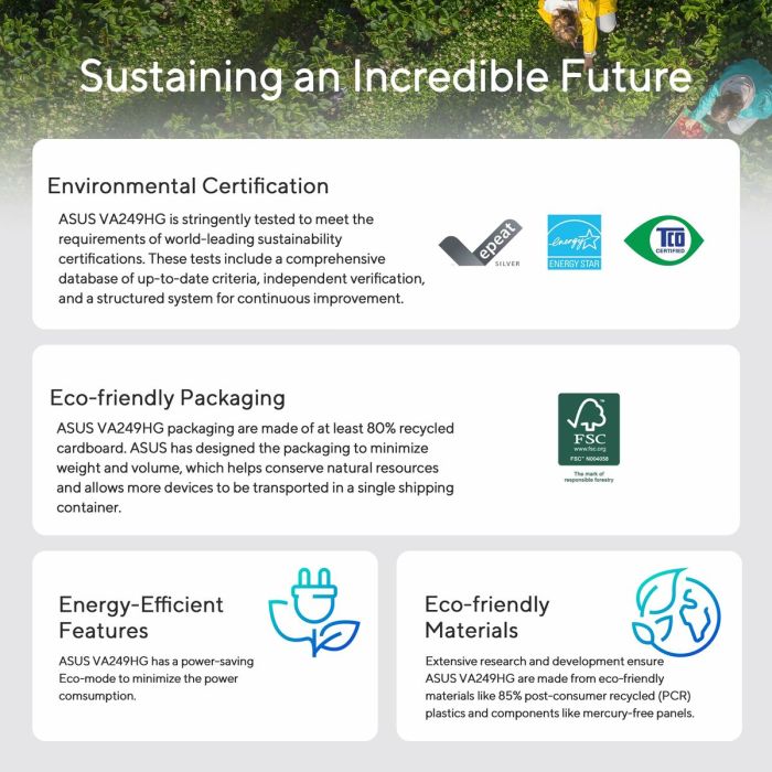 Écran Asus 90LM02W0-B01171 24" 23,8" Full HD 1