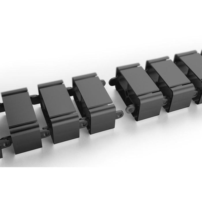 DIGITUS Kabelkanal flexibel anpassbare Länge 1.3m schwarz 11