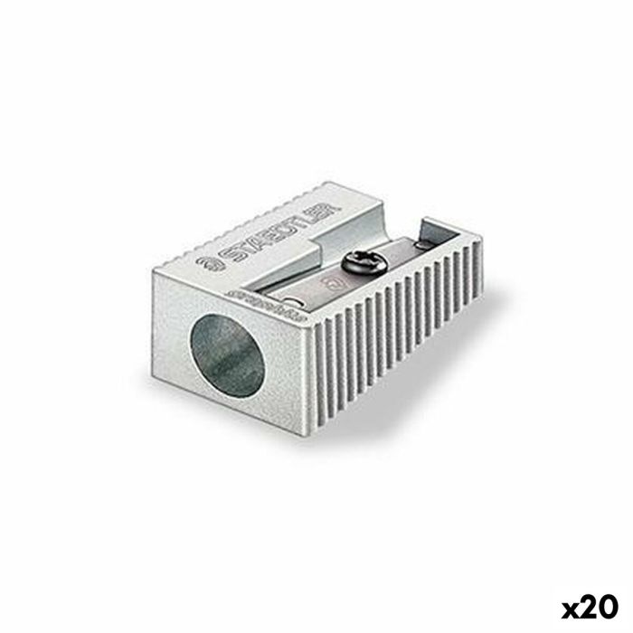 Taille-crayon Staedtler Argenté Métal (20 Unités) 2