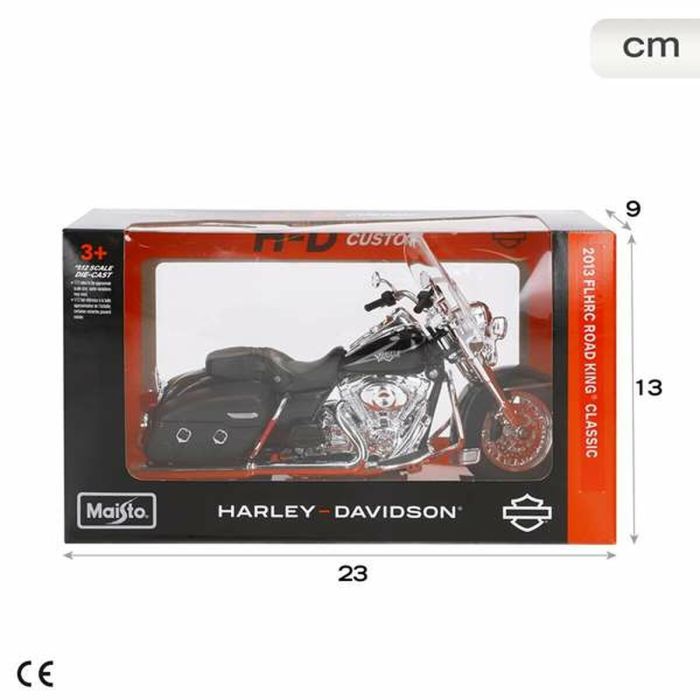 Motocyclette Harley-Davidson Road King 1:12 7 Motocyclette Harley-Davidson Road King 1:12 7
