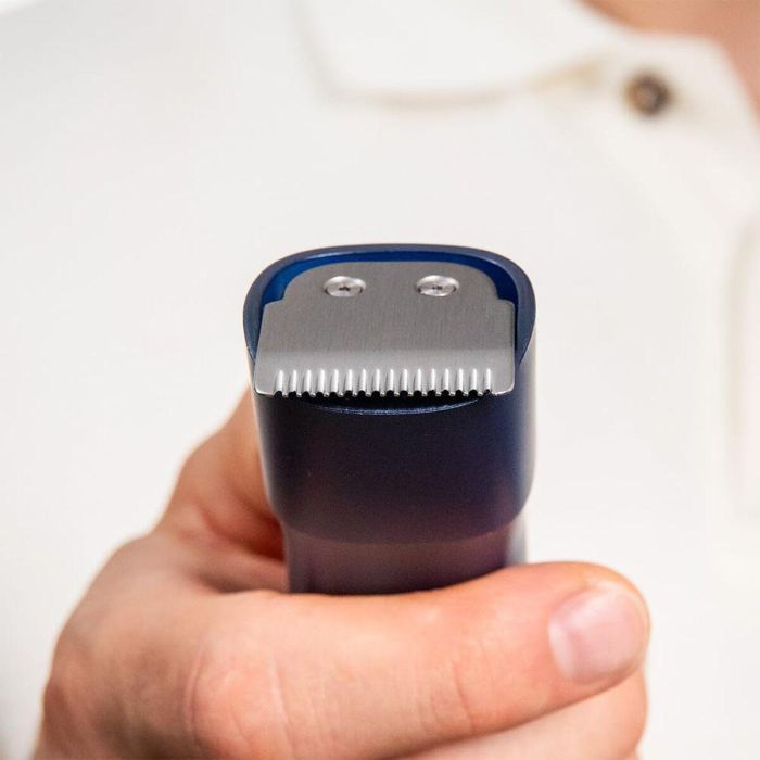 Tondeuse professionnelle Cecotec PrecisionCare Barber Pro rechargeable IPX7 bleu accessoires 1