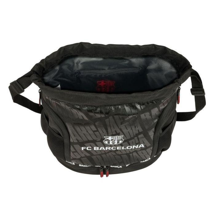 Sac à dos serré par des ficelles F.C. Barcelona Noir 35 x 40 x 1 cm 3