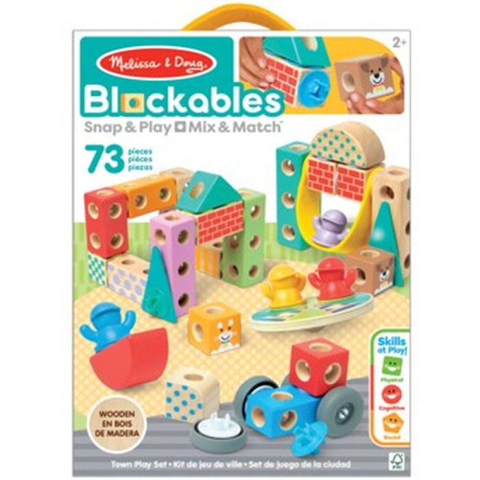 Set de construction Melissa & Doug Blockables 73 Pièces 14