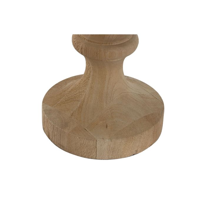 Lampe de bureau Home ESPRIT Naturel Bois de manguier 50 W 220 V 40 x 40 x 78 cm 4