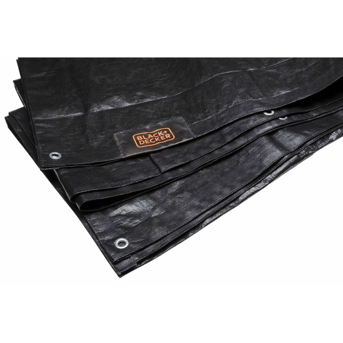 Housse pour remorque Black & Decker Noir 3 x 4 m