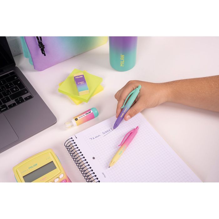 Ensemble de Stylos Milan Multicouleur 1 mm (24 Pièces) (24 Unités) 2 Ensemble de Stylos Milan Multicouleur 1 mm (24 Pièces) (24 Unités) 2