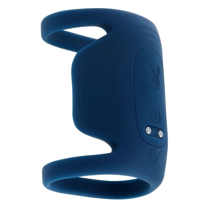 Rouge à lèvres vibrant Evolved Playboy Bleu 5