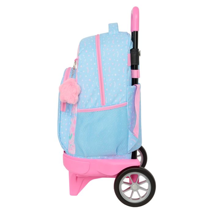 Cartable à roulettes BlackFit8 Smile Bleu Rose 33 x 45 x 22 cm 2