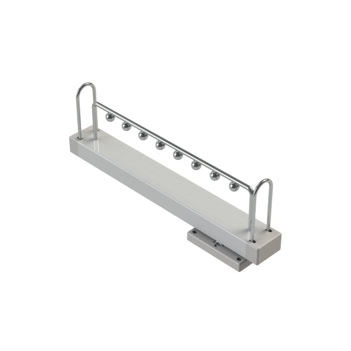 Perchero Frontal Extraíble Serie Óptima 9 Perchas Acabado Cromo Herrajes Alk 1