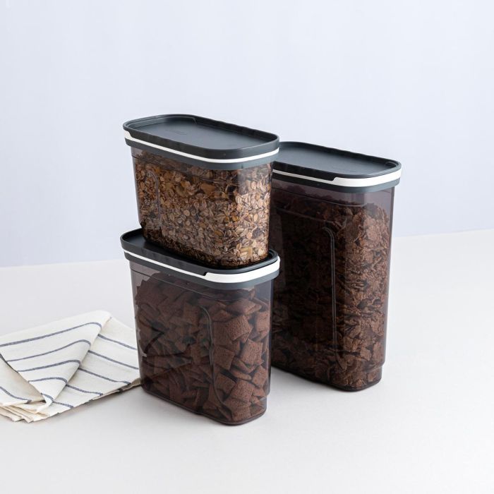 Tarro Alto Plástico City Quid 1800 mL-19,9x9,5x18 cm (36 Unidades) 2