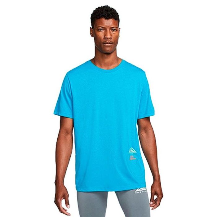 T-shirt à manches courtes homme Nike DR7671-446 Bleu ciel