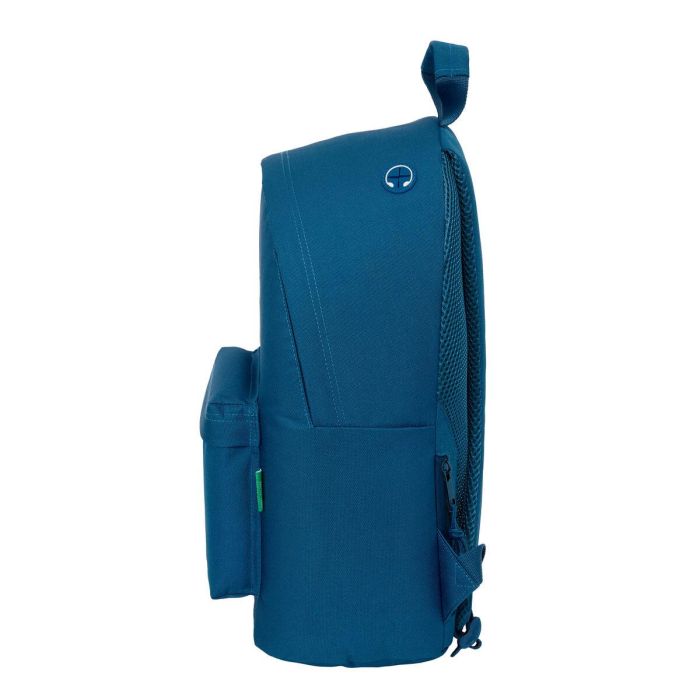 Cartable Benetton benetton basics Blue marine 31 x 41 x 16 cm 2 Cartable Benetton benetton basics Blue marine 31 x 41 x 16 cm 2