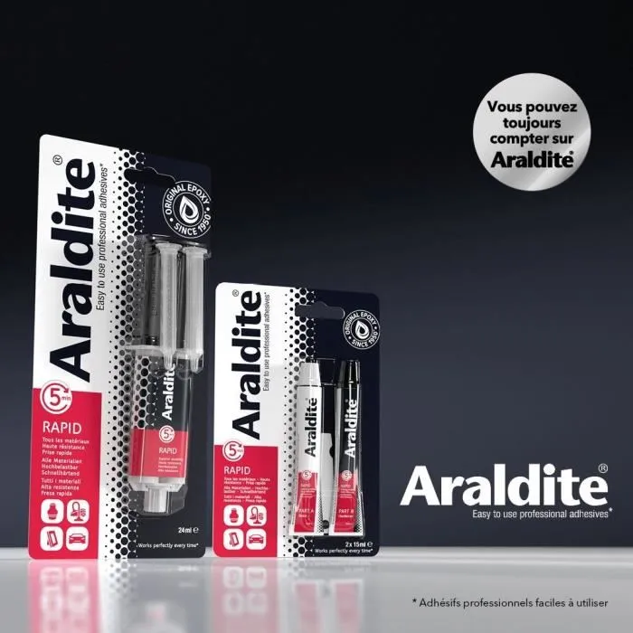 Araldite Colle Rapide Multimatière 24 ml ARA1697016247481 3