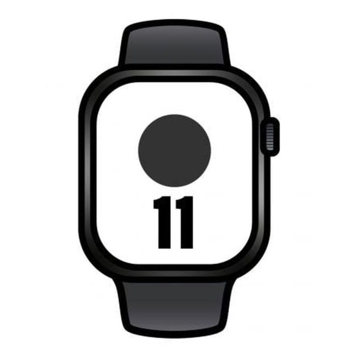 Montre intelligente Apple MF8T4QL/A Noir Titane