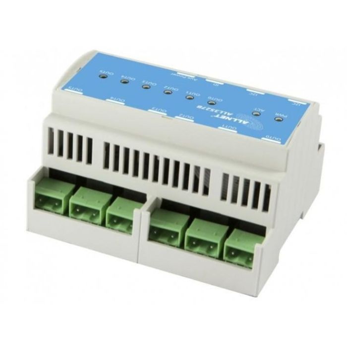 ALLNET MSR IO ALL3527B HUT / 6fach 250V/16A Relais Ausgang I2C 2