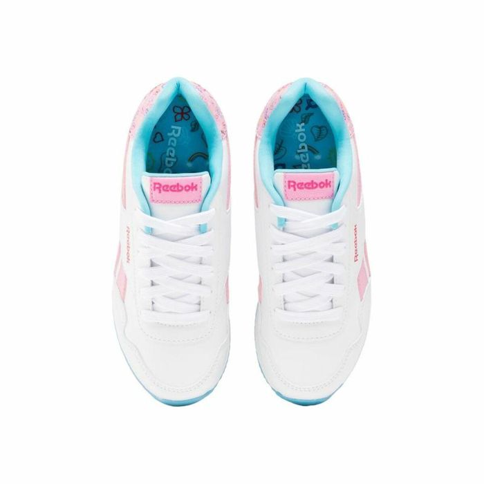 Chaussures de Sport pour Enfants Reebok Royal Cl Jog 3.0 Blanc Rose 6