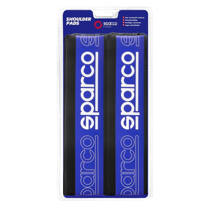 Coussinets de ceinture de sécurité Sparco SPC1208BL Bleu 1 Coussinets de ceinture de sécurité Sparco SPC1208BL Bleu 1