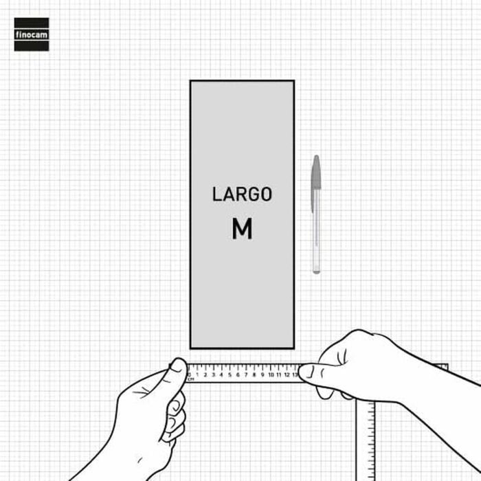 calendrier mural Finocam Papier 2026 13 x 33 cm 1