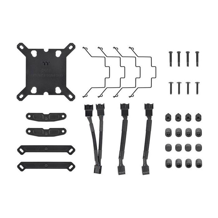 K Cooler Thermaltake TOUGHAIR 710 Air Cooler Black 3