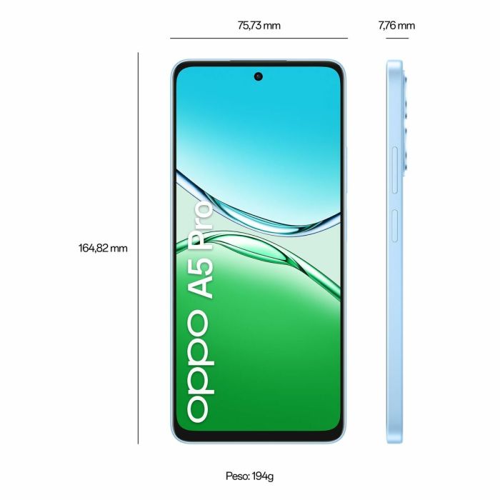 Smartphone Oppo CPH2695 6,67" Octa Core 8 GB RAM 256 GB Bleu 14 Smartphone Oppo CPH2695 6,67" Octa Core 8 GB RAM 256 GB Bleu 14