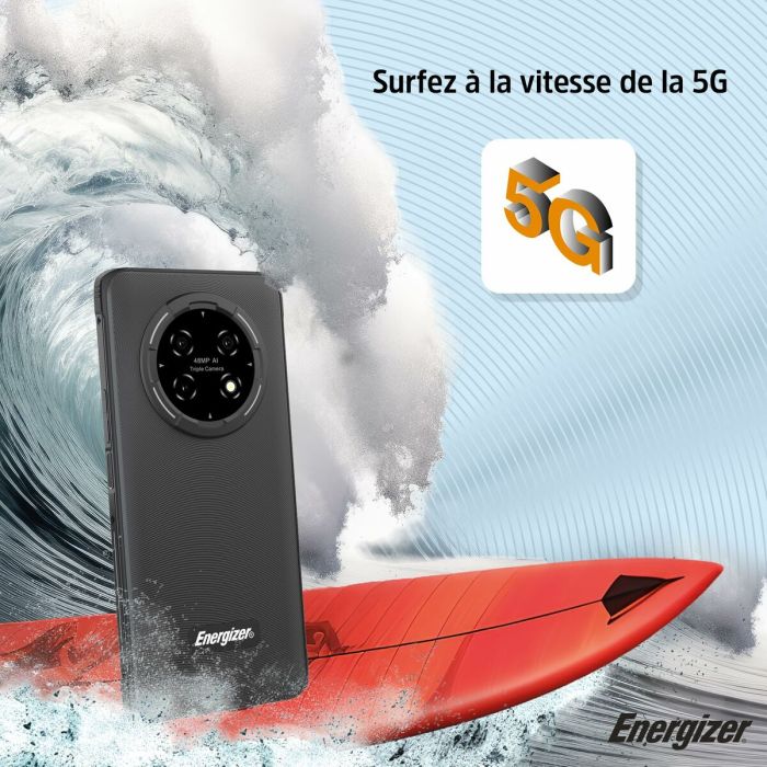 Téléphone portable pour personnes âgées Energizer H67GEU Octa Core 4 GB RAM 128 GB Noir 6,78" 7