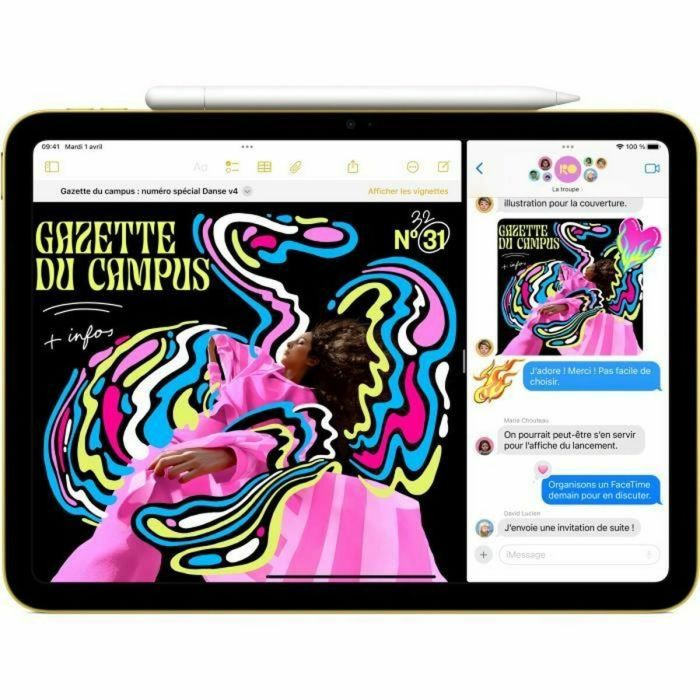Tablette Apple MD7K4TY/A 11" 256 GB Argenté 10