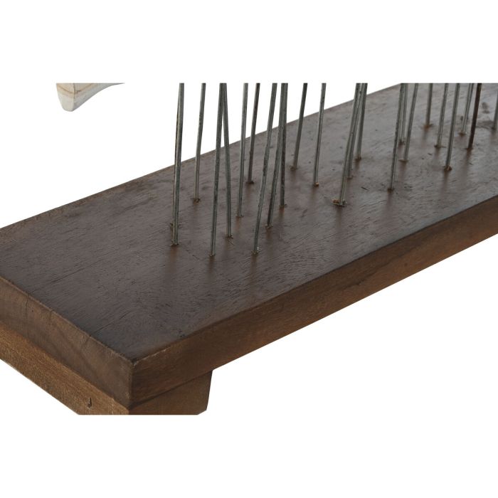 Figurine Décorative Home ESPRIT Blanc Marron Spirales 45 x 15 x 100 cm 2