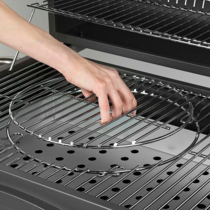 Barbecue à Charbon avec Couvercle et Roulettes Aktive 102 x 65 x 104 cm 4 Barbecue à Charbon avec Couvercle et Roulettes Aktive 102 x 65 x 104 cm 4