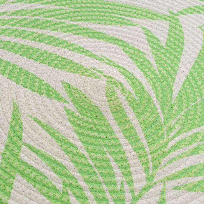 Tapis Blanc Vert 90 x 90 x 0,5 cm 2