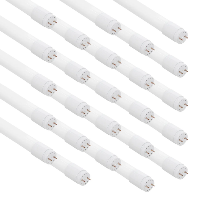 BX3 LIGHT - Pack de 25 tubes LED T8 18W 120cm, 1800 lm, 6000K blanc froid, verre, 40000 h de durée de vie - Ref. BX3-LM1063-CW BX3 LIGHT - Pack de 25 tubes LED T8 18W 120cm, 1800 lm, 6000K blanc froid, verre, 40000 h de durée de vie - Ref. BX3-LM1063-CW
