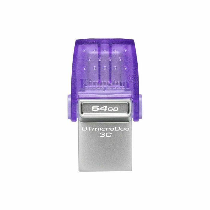 Clé USB Kingston microDuo 3C Violet Pourpre 64 GB 0 Clé USB Kingston microDuo 3C Violet Pourpre 64 GB 0