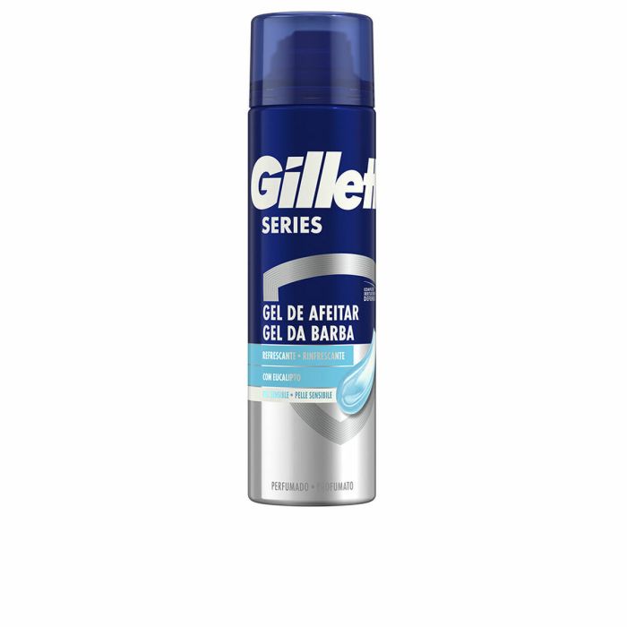 Gillette Gel de rasage rafraîchissant Series pour peaux sensibles, 200 ml