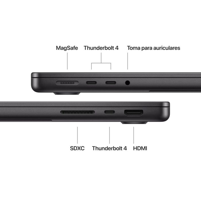 Ordinateur Portable Apple MDE34Y/A 14" 24 GB RAM 1 TB SSD 2