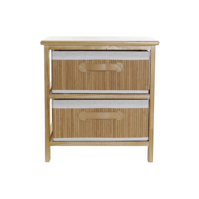 Caisson à Tiroirs DKD Home Decor Naturel Bambou Bois de paulownia 42 x 32 x 45 cm 3 Caisson à Tiroirs DKD Home Decor Naturel Bambou Bois de paulownia 42 x 32 x 45 cm 3