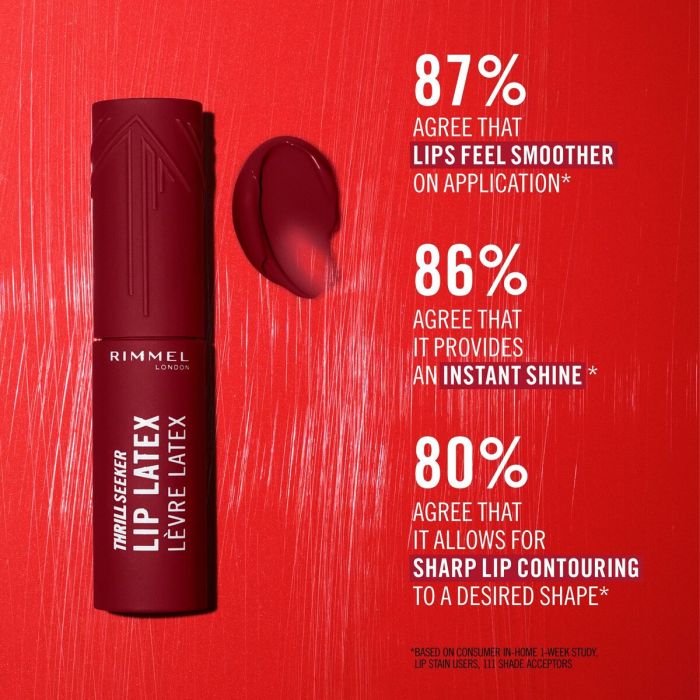 Brillant à lèvres Rimmel London THRILL SEEKER Nº 300-Main Character 6 ml 3