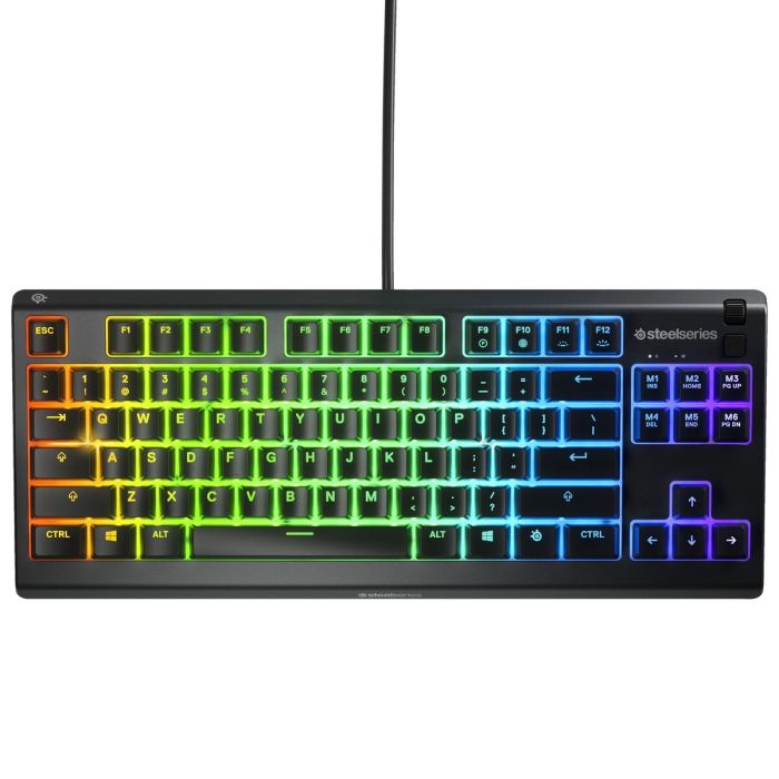 Clavier pour jeu SteelSeries APEX 3 TKL Noir Espagnol Qwerty 14