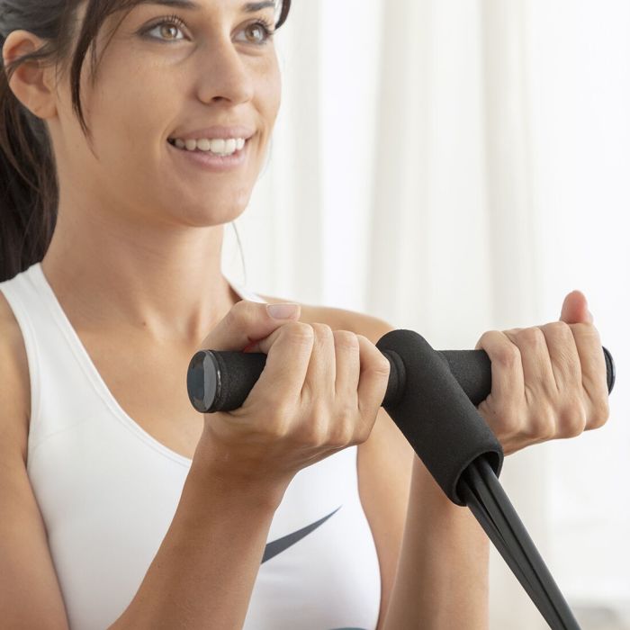 Élastiques de musculation multi-usages avec guide d’exercices Tensport InnovaGoods 8