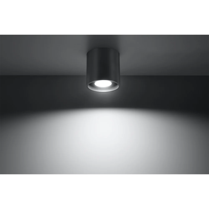 Orbis Lampe de Plafond Orbis SOL-SL.0021 Cylindrique Noir Gris Blanc Design Moderne Orbis Lampe de Plafond Orbis SOL-SL.0021 Cylindrique Noir Gris Blanc Design Moderne