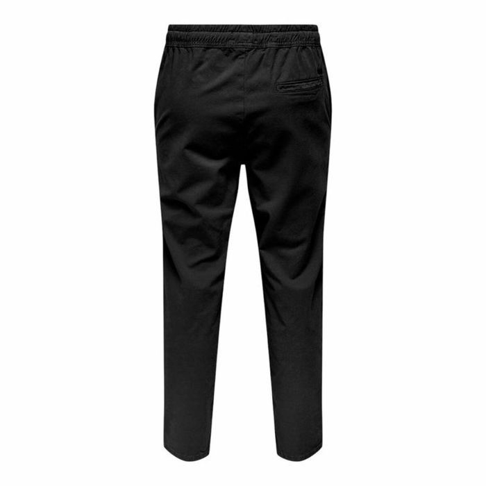 Pantalon de Survêtement pour Adultes Only & Sons Onslinus Taper 0183 Noir Homme 7