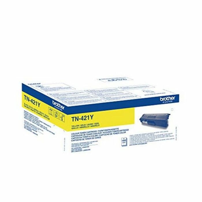 Toner original Brother TN-421Y TN421Y Jaune 3