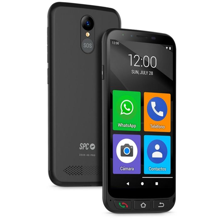 Téléphone Portable SPC ZEUS 4G PRO 5,5" 4 GB RAM 4 GB 64 GB Noir