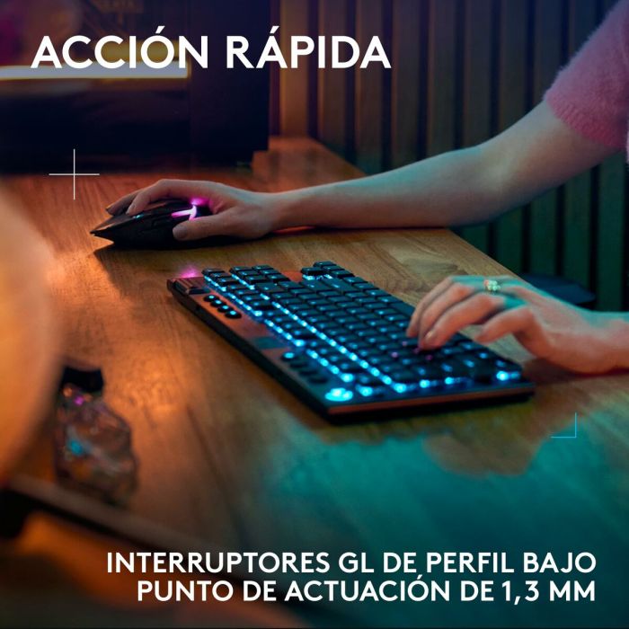 clavier et souris Logitech 920-012723 Noir 1