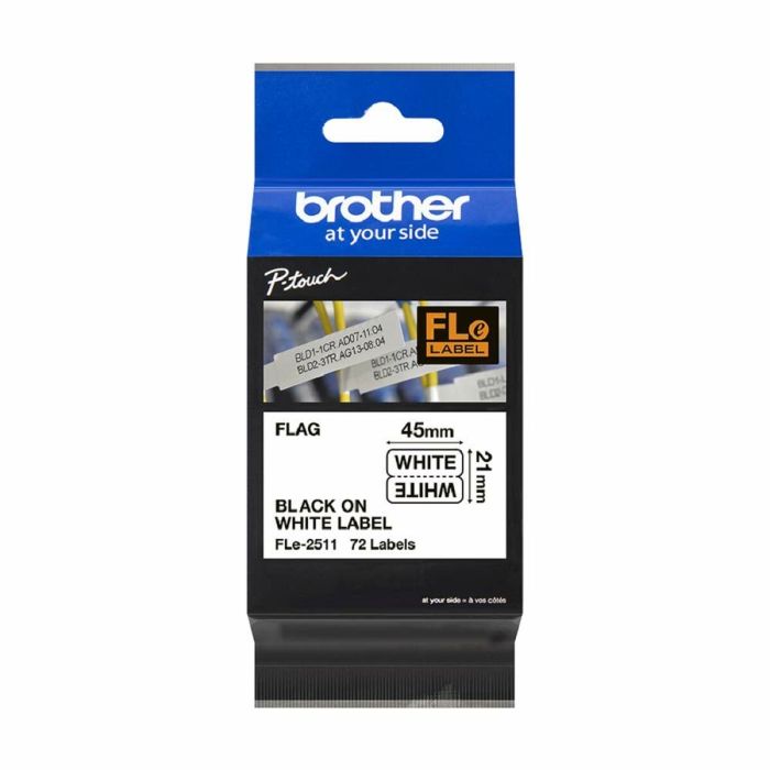 Ruban Matriciel Original Brother FLE2511 Blanc 12