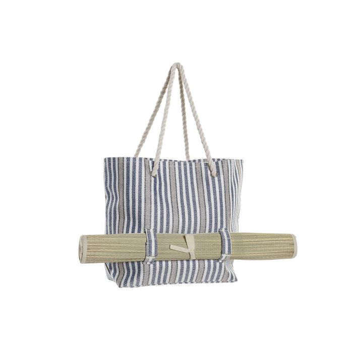 Sac de plage DKD Home Decor Rouge Bleu Polyester (50 x 16 x 36 cm) (2 Unités) 1 Sac de plage DKD Home Decor Rouge Bleu Polyester (50 x 16 x 36 cm) (2 Unités) 1