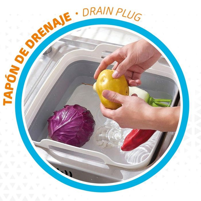 Évier Aktive Pliable 8,5 L Camping 30,5 x 20 x 30 cm 6 Unités 3