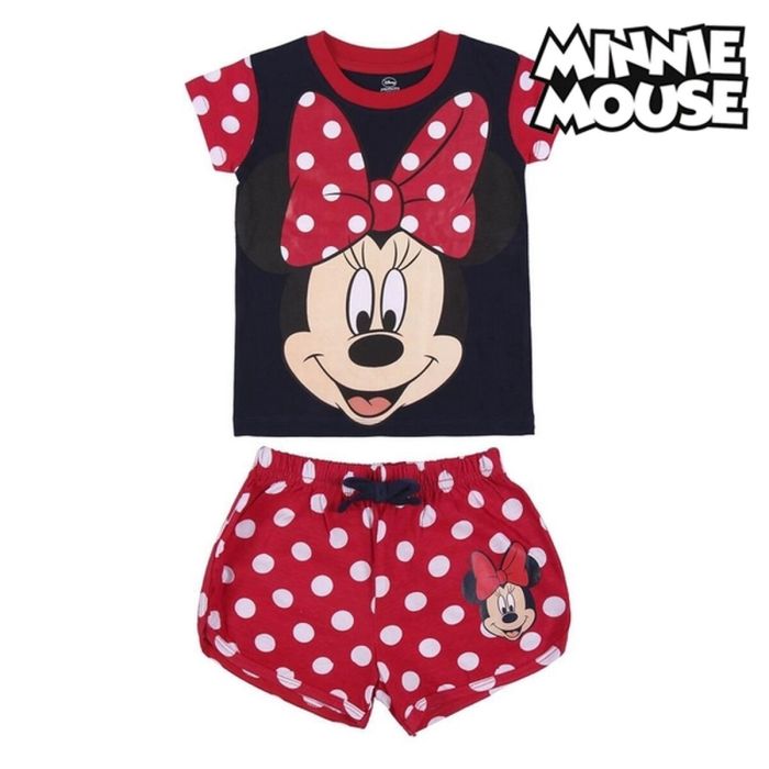 Pyjama Enfant Minnie Mouse Rouge 0 Pyjama Enfant Minnie Mouse Rouge 0