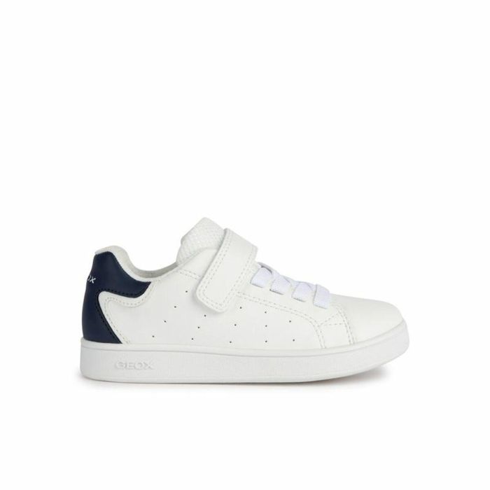 Chaussures casual enfant Geox Eclyper Bleu Blanc 0 Chaussures casual enfant Geox Eclyper Bleu Blanc 0